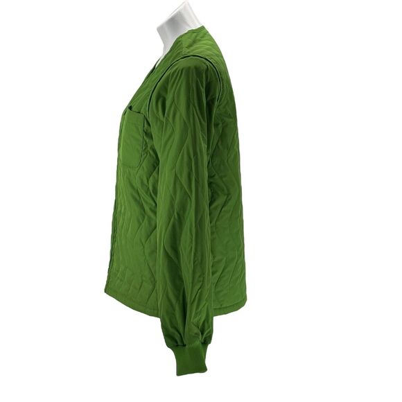 Stussy Women's Quilted Jacket Vest Convertible Nylon Ranch Green Streetwear M - Picture 4 of 14